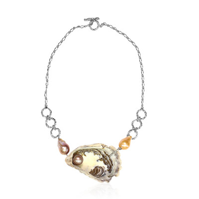 Muschel-Silbercollier (TPC)