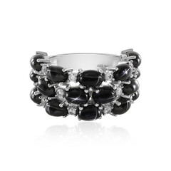 Indischer Stern-Diopsid-Silberring