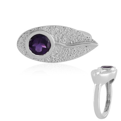 Amethyst-Silberring (MONOSONO COLLECTION)