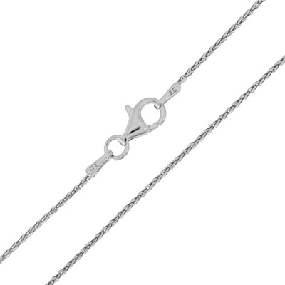 Silber-Zopfkette - 3,21 g - 42 cm