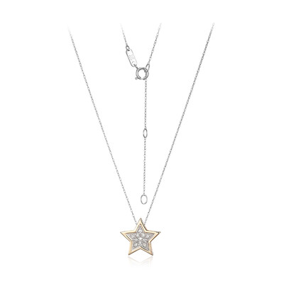 I1 (I) Diamant-Goldhalskette