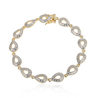 I3 (I) Diamant-Messingarmband (Juwelo Style)