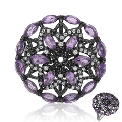 Amethyst-Silberring