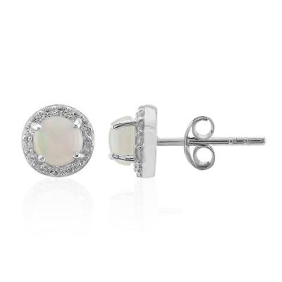 Welo-Opal-Silberohrringe