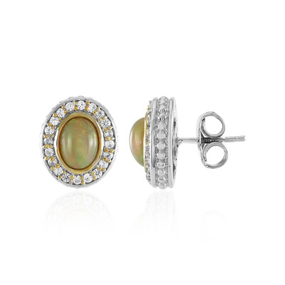 Welo-Opal-Silberohrringe (Dallas Prince Designs)