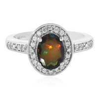 Mezezo-Opal-Silberring