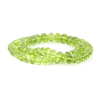 Kaschmir-Peridot-Goldhalskette