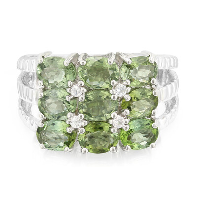 Paraiba-Turmalin-Silberring