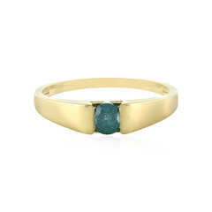 Blauer I3 Brillant-Goldring