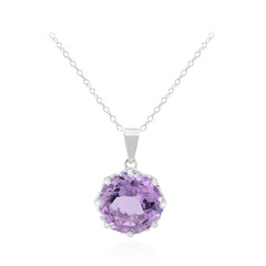 Bolivianischer Amethyst-Silberhalskette