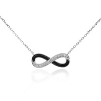 Schwarzer Onyx-Goldcollier (CIRARI)