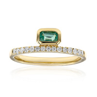 AAA-Sambia-Smaragd-Goldring (CIRARI)