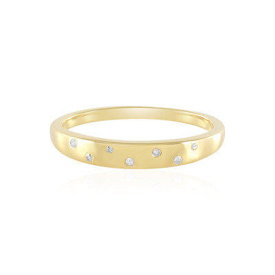 I2 (I) Diamant-Silberring