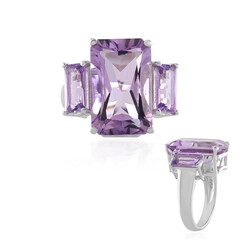 Lavendel-Amethyst-Silberring
