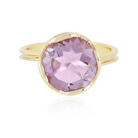 Lavendel-Amethyst-Silberring