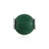 Afrikanische Jade-Silberanhänger