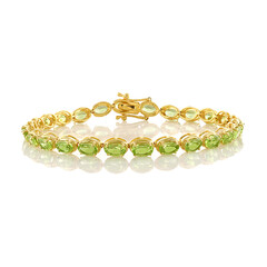 Peridot-Silberarmband