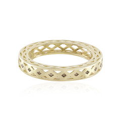 I2 Champagner-Diamant-Goldring (Ornaments by de Melo)