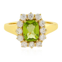 Peridot-Silberring