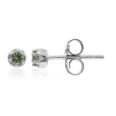Madagaskar-Demantoid-Silberohrringe (John Ferry)