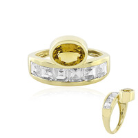Gelber Turmalin-Goldring (de Melo)