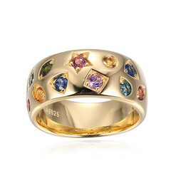 Edelstein-Silberring (Adela Gold)