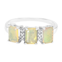 Indonesischer Opal-Silberring
