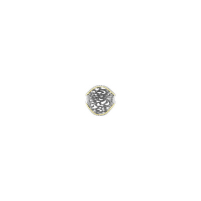 Diamant-Silberring