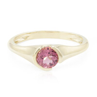 Pinkfarbener Turmalin-Goldring
