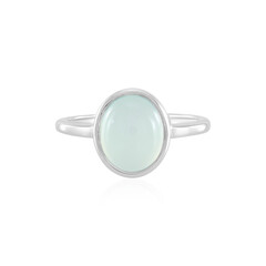 Aqua-Chalzedon-Silberring