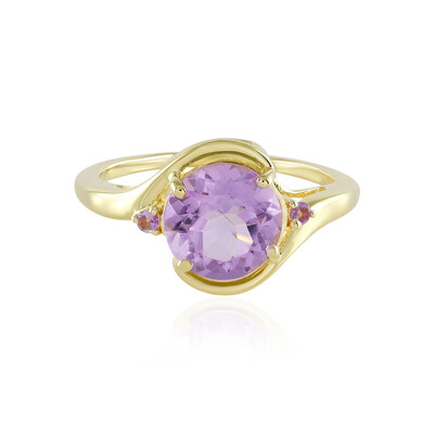 Lavendel-Amethyst-Silberring