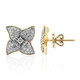 SI1 (G) Brillant-Goldohrringe (Annette)