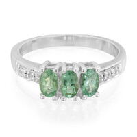 Paraiba-Turmalin-Silberring