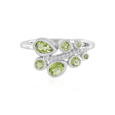 Peridot-Silberring