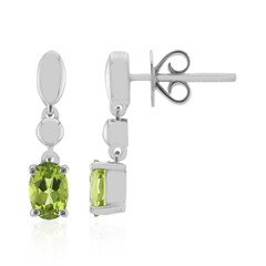 Jilin-Peridot-Silberohrringe (Pallanova)