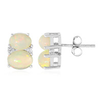 Welo-Opal-Silberohrringe