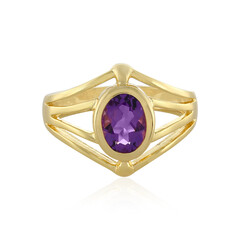 Sibirischer Amethyst-Silberring