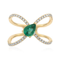AAA-Sambia-Smaragd-Goldring (CIRARI)
