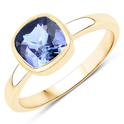 Tansanit-Goldring