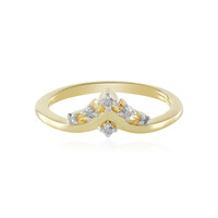 I2 (I) Diamant-Silberring