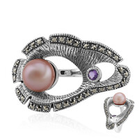 Ming-Perlen-Silberring (Annette classic)