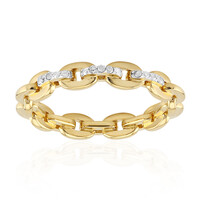 I3 (I) Diamant-Silberring
