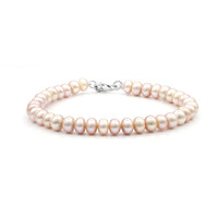 Süßwasserzuchtperlen-Silberarmband (TPC)