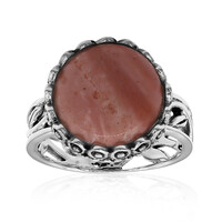 Australischer Pinkfarbener Opal-Silberring (Art of Nature)
