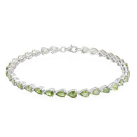 Paraiba-Turmalin-Silberarmband