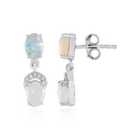 Welo-Opal-Silberohrringe