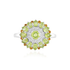 Peridot-Silberring