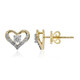 SI1 (G) Brillant-Goldohrringe (Annette)