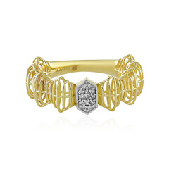 I1 (I) Diamant-Goldring (Ornaments by de Melo)