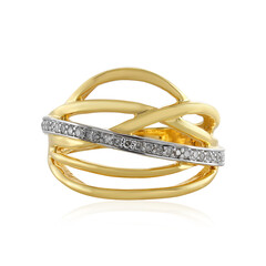 I4 (J) Diamant-Silberring